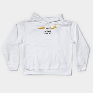 Scoot 787-9 Kids Hoodie